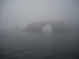 Arch in Fog
