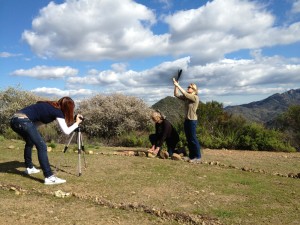 Shamans lay stone at East point of the Medicine Wheel - The Place of Becoming