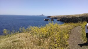 View to the East from Scorpion Anchorage to Anacapa Island