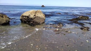 Scorpion Rock from the Beach